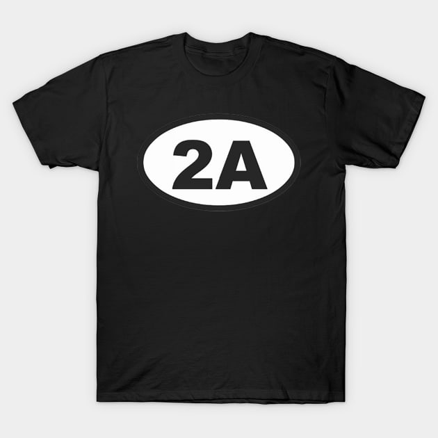 2A - 2nd Amendment T-Shirt by  The best hard hat stickers 
